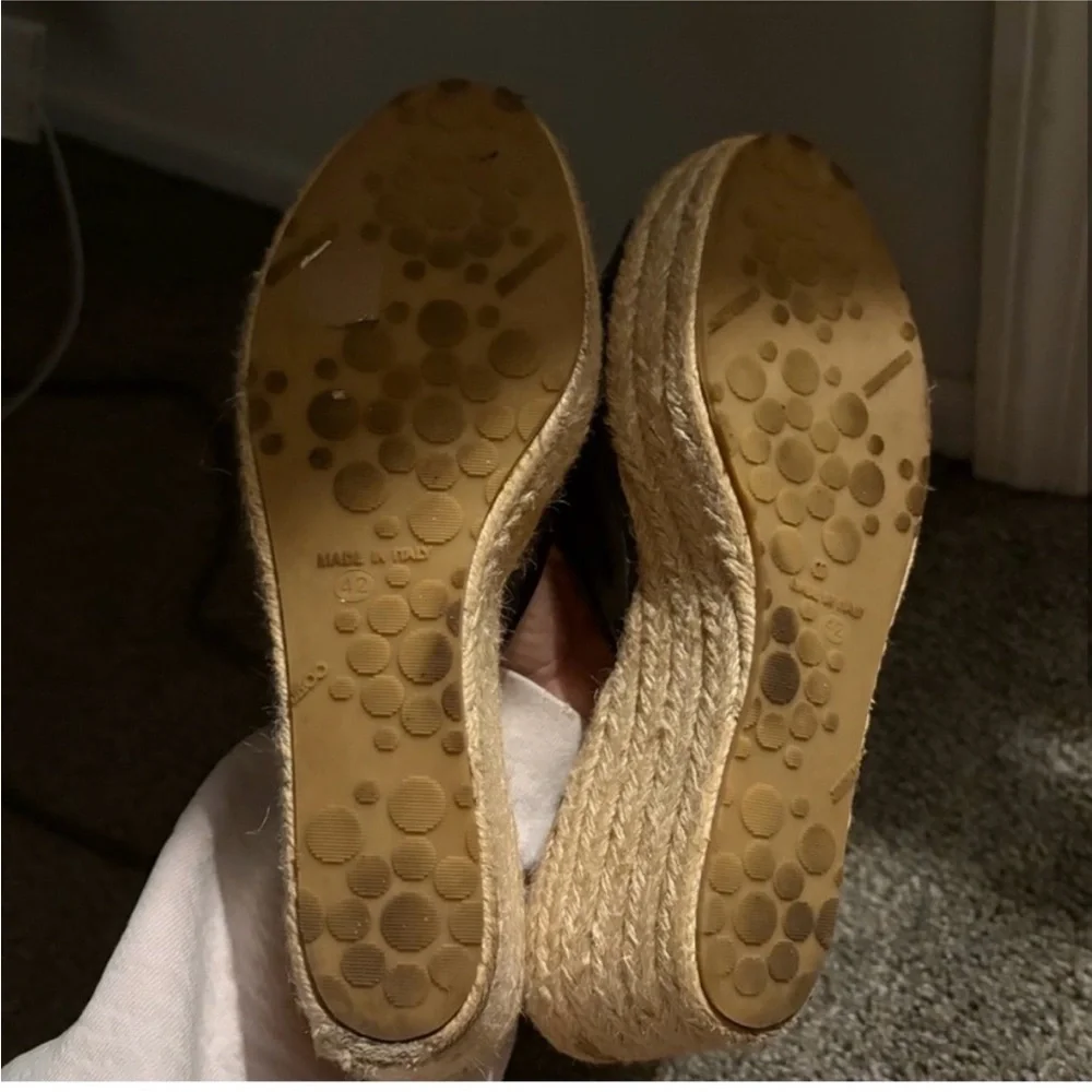 Jimmy Choo Black Espadrilles